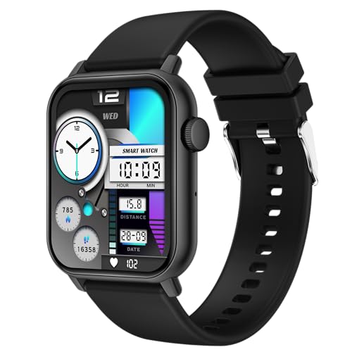 taopodo Kids Smart Watch HD Touchscreen Games Camera Music Alarm Flashlight - Gift for Boys Girls Ages 3-12, Black