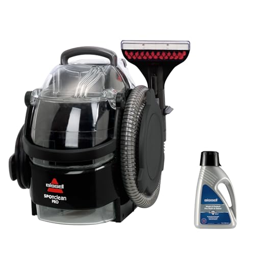 BISSELL SpotClean Pro Carpet Cleaner 750W - Remove Spills & Pet Messes