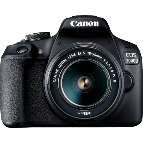 Canon EOS 2000D 24.1MP DSLR Camera with 18-55mm Lens