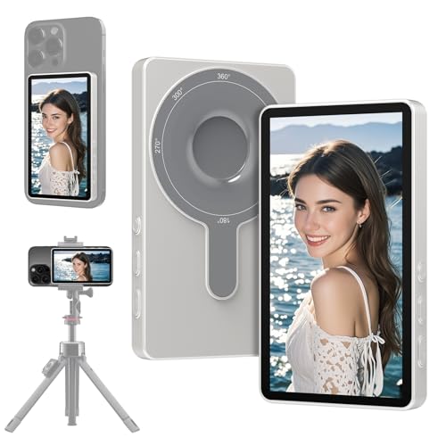 XJUGEZ Magnetic Selfie Screen for iPhone & Android Vlogs