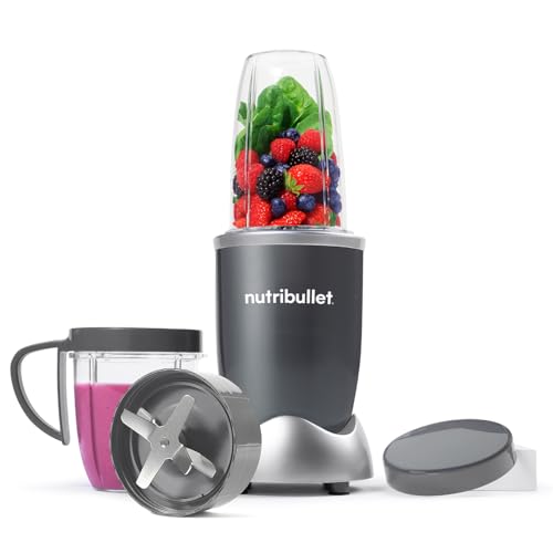 Nutribullet Blender 600 Series - Powerful Extractor for Frozen Fruit & Nuts - 7-Piece Kit for Smoothies & More