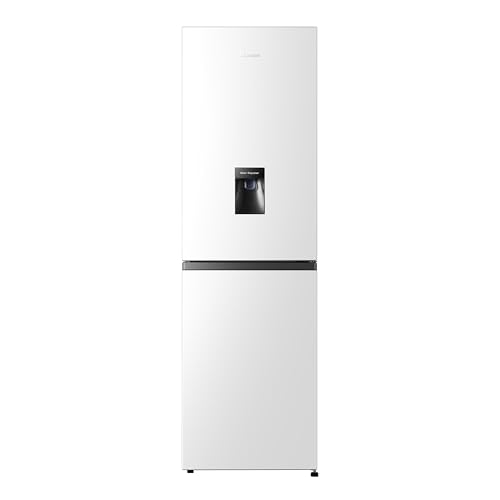 Hisense 55cm Fridge Freezer: 251L, No Frost, Water Dispenser