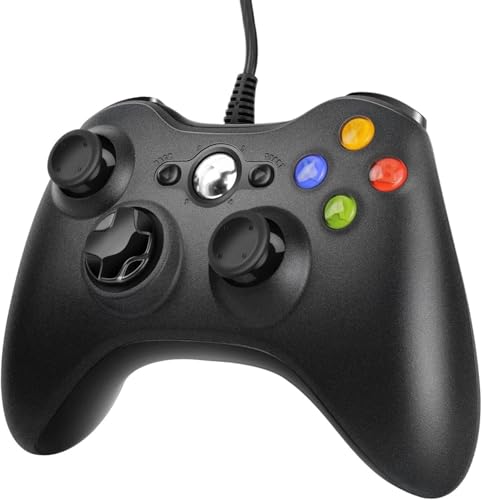 Upgraded Ergonomic USB Gaming Controller for Xbox 360 & PC