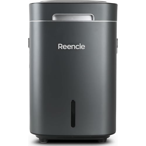 Reencle 14L Electric Composter: Indoor Food Waste Bin, Rapid Decomposition, Odor-Free, Whisper-Quiet, Turns Scraps into Soil