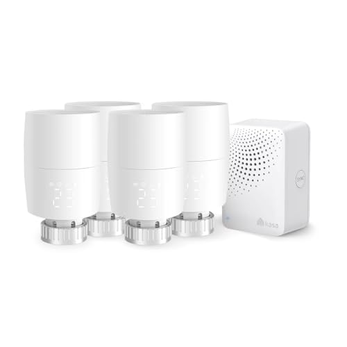 Kasa Smart Radiator Thermostat Starter: Energy Saving, Smart Schedule, LED Display - Works with Alexa & Google Home