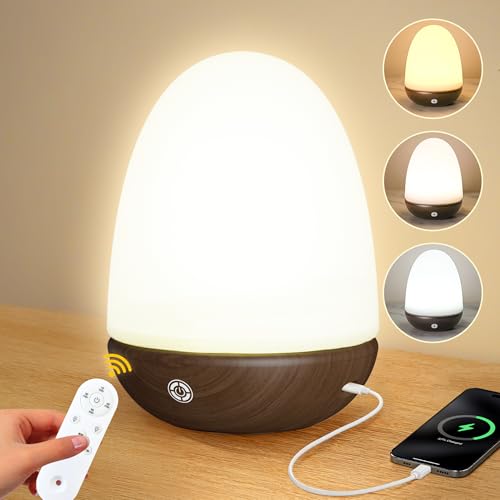 Lighten Up SAD Days! 10000 Lux Therapy Lamp with Remote - UV Free, Dimmable, 3 Color Temp, Memory - Regulate Day/Night