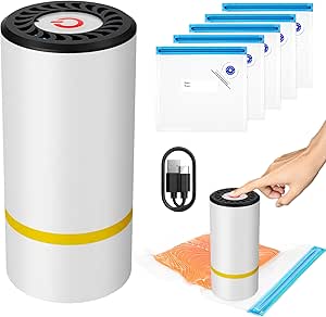FoodSaver: Portable Handheld Vacuum Sealer, Powerful, Reusable Bags