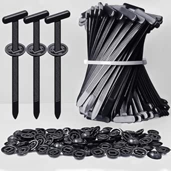 Heavy Duty Cable Tie Buckle Nylon Self Lock, Car Zipper Clip - Durable Button Retainer for Car Repair, Office, Workshop - 50Pcs