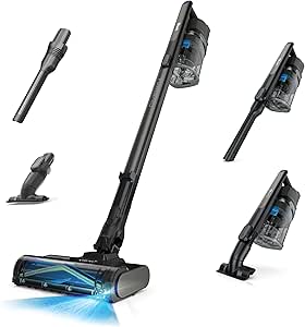 Shark PowerPro Reveal Plus Cordless Vacuum with FloorDetect, HEPA Filter, Rechargeable - Carpet & Hard Floor Cleaning