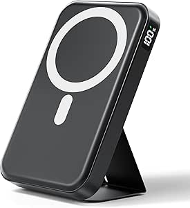 Magsafe Magnetic Power Bank 10000mAh, 22.5W Fast Charge, USB-C, LED Display for iPhone Series