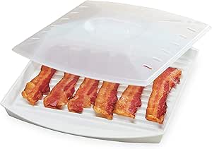 PrepSolutions Bacon Grill: Nonstick, Easy-Clean, Microwavable