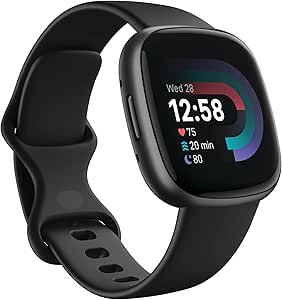 Fitbit Versa 4 Smartwatch: Daily Readiness, GPS, Heart Rate, 40+ Modes