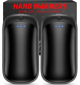 HandyVolt Hand Warmers: Rechargeable USB 2-in-1, Portable & Reusable, Warm Gifts for Men, Women, Kids