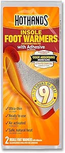 HotHands Insole Foot Warmers - Long Lasting Natural Heat for 9 Hours