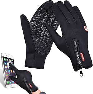 Telefingers Thermal Gloves | Touch Screen, Windproof for Winter Cycling & Driving