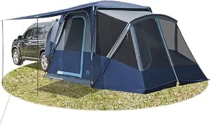 TIMBER RIDGE SUV Tent 5-9 Person Screen Porch Awning, Family Camping, Weather Resistant, Portable, Rainfly, Storage Bag