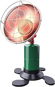 Portable Propane Heater: 6200 BTU Tent & Camping Gas Stove