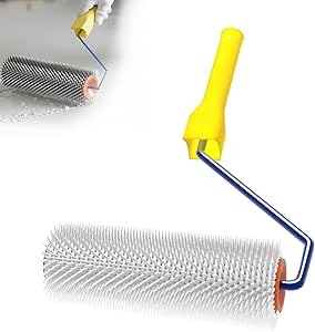 Epoxy Floor Leveling Spiked Roller, 13mm Teeth, Cement Tool