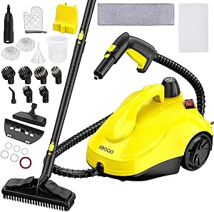 Brand Portable Steam Cleaner: Powerful Steamer for Multi-Surface Cleaning, 23 Accessories, Grime & Grease Removal