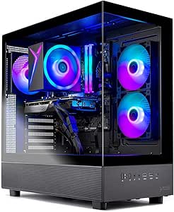 Skytech Gaming Azure 3 Desktop PC Ryzen 5 9600X 3.9 inch NVIDIA RTX 5060 1TB NVMe SSD 32GB DDR5 RAM 5200 RGB 650W Gold PSU