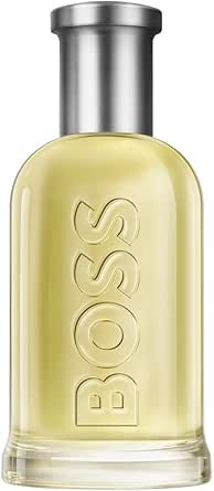 BOSS Bottled Eau de Toilette for Him - Woody & Fruity Scent with Apple, Cinnamon - Medium Longevity