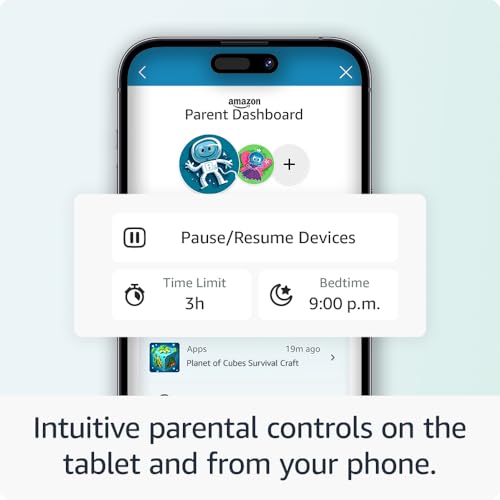 Fire HD 8 Kids Pro Tablet | 3GB Memory | Ads-Free Content | 8" HD Screen | Parental Controls | 13-Hr Battery | 32GB