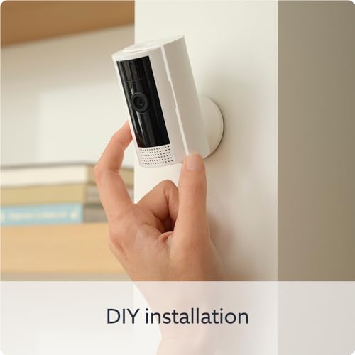 Ring Indoor Camera 2nd Gen: Pet Security 1080p HD, Two-Way Talk, Wifi, Privacy Cover, DIY - Alternative to CCTV - Free Trial