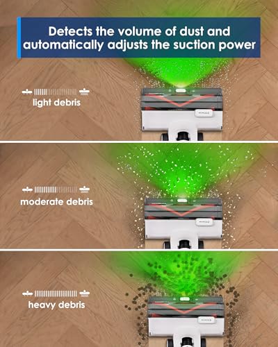 Tineco Cordless Vacuum Cleaner Pure ONE A50S Plus, 70Min Runtime, 1L Dustbin, Power Brush