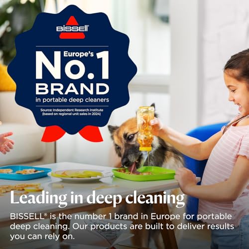 BISSELL SpotClean Pro Carpet Cleaner 750W - Remove Spills & Pet Messes
