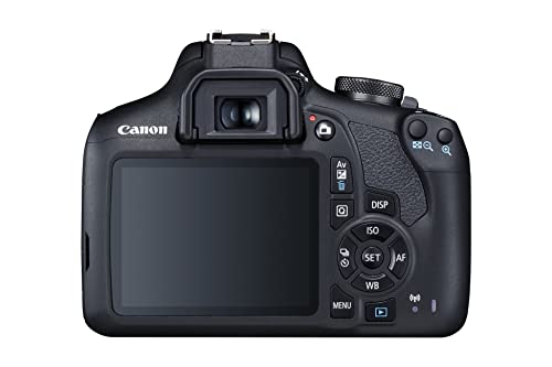 Canon EOS 2000D DSLR Camera + EF-S 18-55mm III Lens - Versatile for Portraits & Landscapes