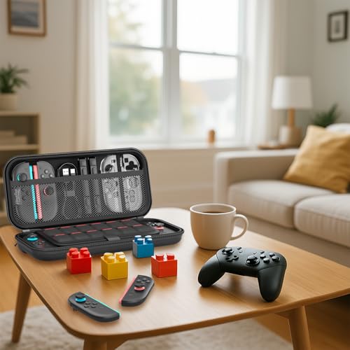 HEYSTOP Nintendo Switch 2 Case: Protective Hard Shell for Travel