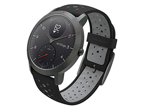 Withings Steel HR Sport Smartwatch: GPS, Heart Rate, Fitness - Black