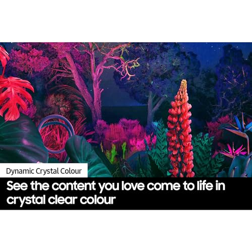 Samsung 43-inch Crystal UHD 4K Smart TV with Object Tracking Sound Lite, AirSlim, Gaming Hub, Crystal Processor 4K, Tizen - 2024 Model
