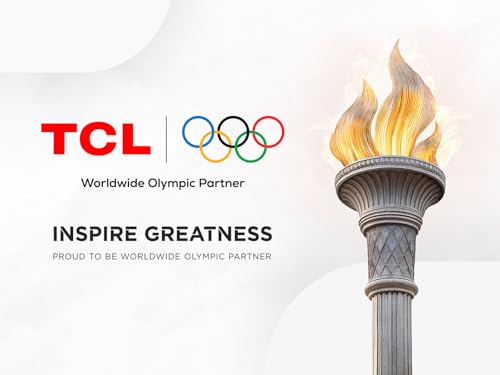 TCL 55" QLED Gaming TV, 4K 144Hz, Dolby Atmos, Google TV