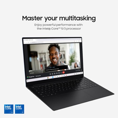 Samsung Galaxy Chromebook Plus Gemini Laptop, i3 Processor, 8GB RAM, Neptune Blue