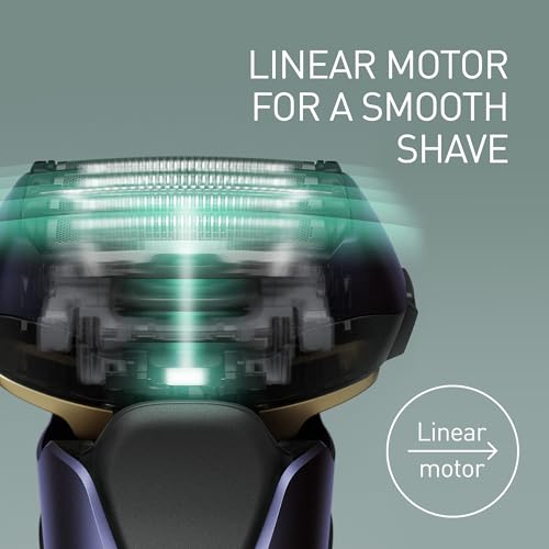 Panasonic 5-Blade Wet & Dry Electric Shaver: Beard Sensor, Multi-Flex Head