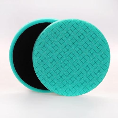 Innsky 5Pcs 125mm Polishing Pad Kit - Heavy Cut Foam Buffing Pads for Car & Furniture Waxing