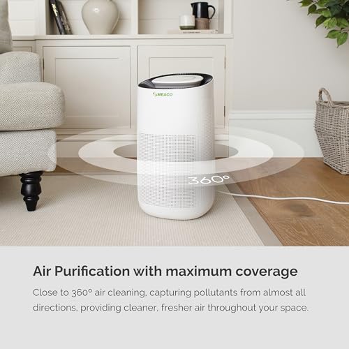 MeacoClean Air Purifier: HEPA Filter, WiFi Control, Allergen Removal