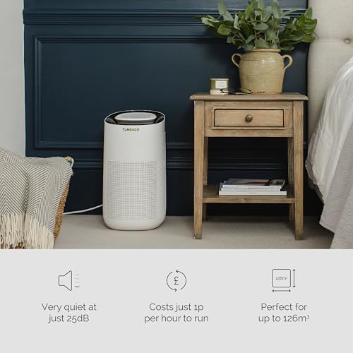 MeacoClean Air Purifier: HEPA Filter, WiFi Control, Allergen Removal