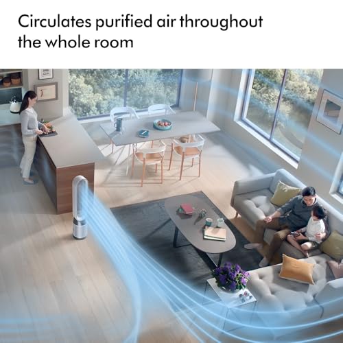 Dyson Cool Purifier Fan TP10, Air Purifying, White, 10 inch