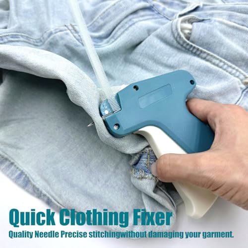 WLZP Stitchy Quick Clothing Fixer, Mini Stitch Gun for Clothes, with Needles & Fasteners