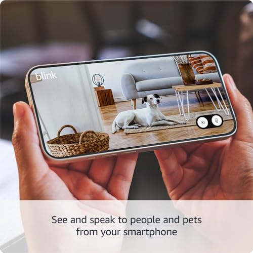 Blink Mini 2 Security Camera: HD Night Vision, Built-in Spotlight