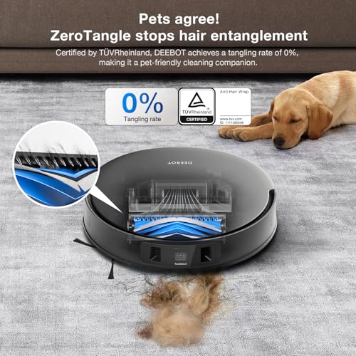 ECOVACS T30 OMNI Robot Vacuum: Mini Station, TruEdge™ Mopping
