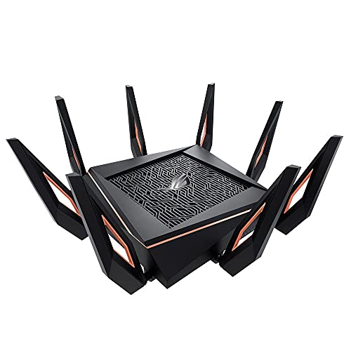 ASUS ROG GT-AX11000 Gaming Router, WiFi 6, 2.5G Ports, AiMesh, Triple-level Game Acceleration