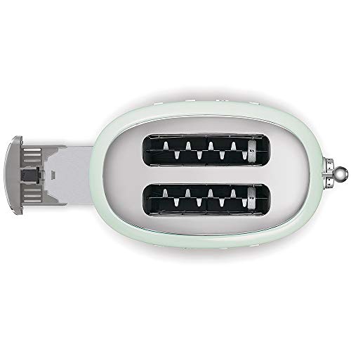 Smeg 2-Slice Toaster, Wide Slots, 3 Pre-Set Options, 950W