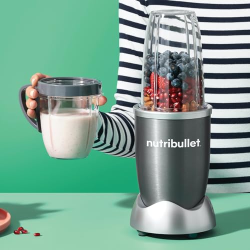 Nutribullet Blender 600 Series - Powerful Extractor for Frozen Fruit & Nuts - 7-Piece Kit for Smoothies & More