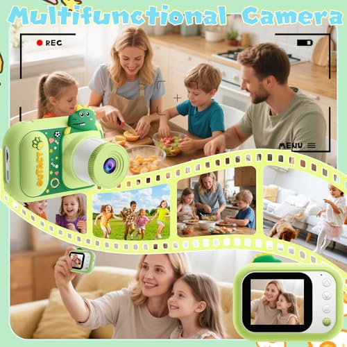 Microscope for Kids with Video Camera, 1000X Digital Zoom, 2.4" Screen - STEM Educational Science Kit Toys for 3-12 Year Olds