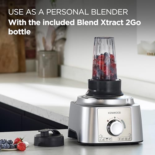 Kenwood 2-in-1 Food Processor Express, Silver Finish, 180W