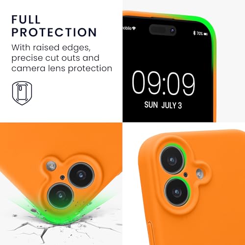 kwmobile iPhone 17 Case - Slim TPU Silicone Cover, Soft Touch Finish