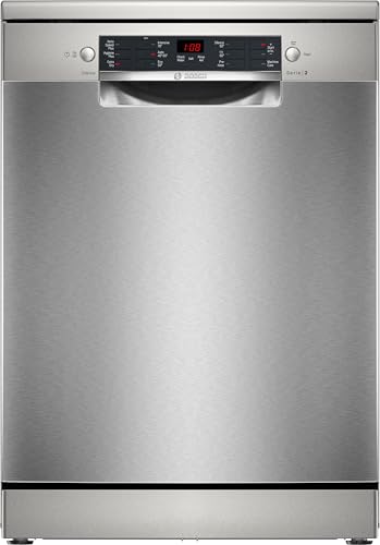 Bosch Series 2 Dishwasher: Free-standing 60cm Silver Inox